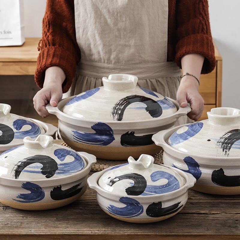 Japanese Style Ceramic Clay Pot Casserole