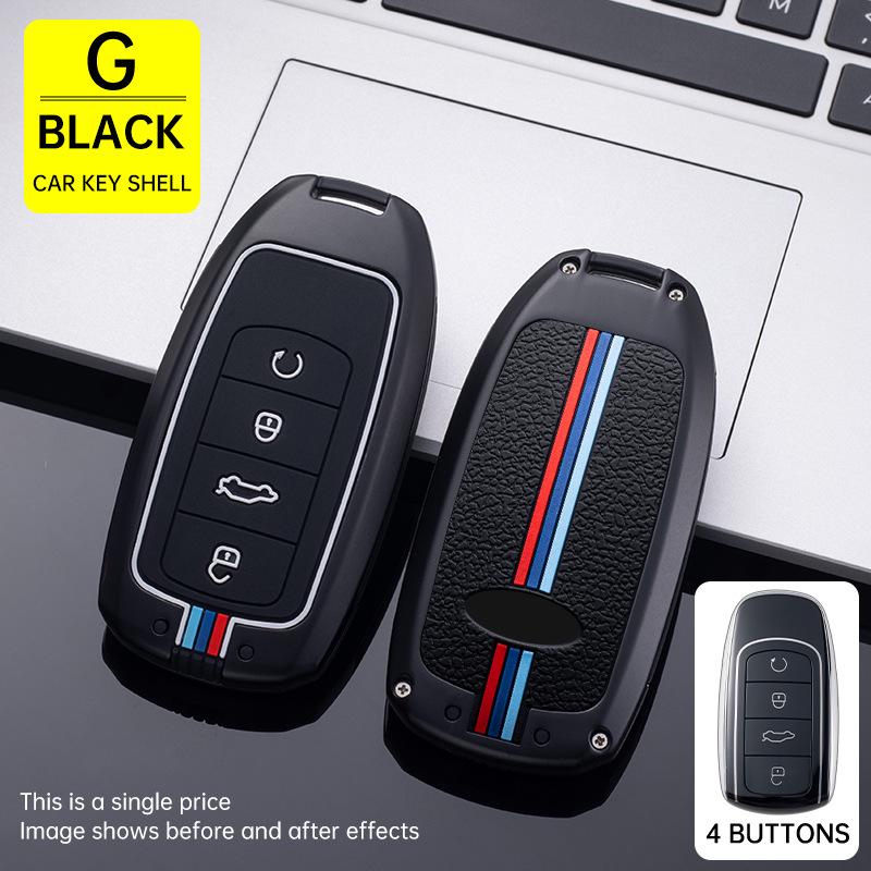 Chery Car Key Cover for Arrizo 5, Tiggo 7, Tiggo 3, Arrizo GX, and Arrizo 5plus - Unisex Shell Buckle Bag