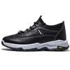 New Men's Shoes Leather Platform Casual Shoes  Men's Running Shoes Low-Top Lace-up Men's Sports and Leisure Tide Shoes