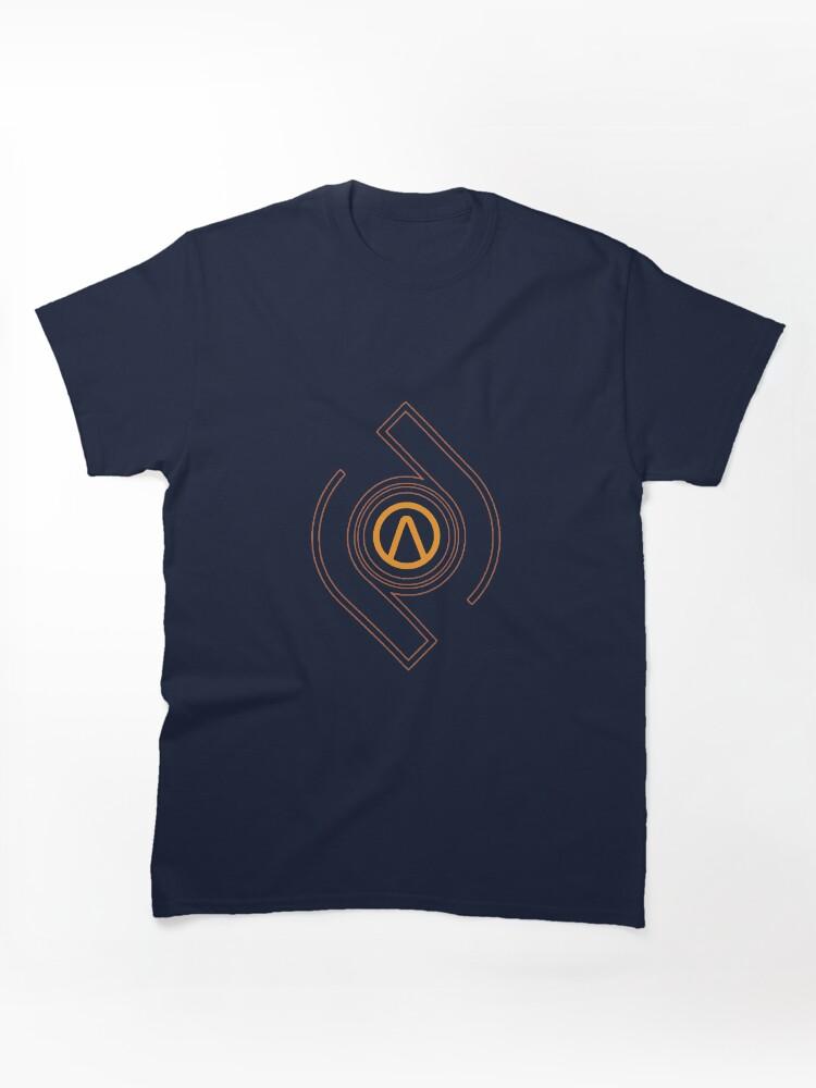 Borderlands blue and yellow logo Classic T-Shirt