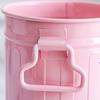 Yousheng Vintage Metal Pen Holder Large Capacity Desk Organizer for Office Pens Pencils Makeup Brushes Rust-Proof Iron Bucket with Handles