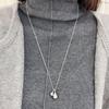 Korean Blogger Style Water Drop Pendant Necklace - Autumn/Winter Fashion Accessory for Women