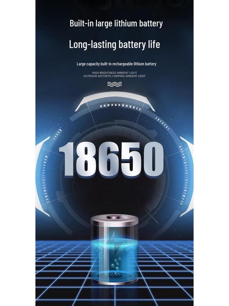 Portable Outdoor Camping Light with Tripod, Flashlight, Mosquito Repellent, and Tent Atmosphere Lighting