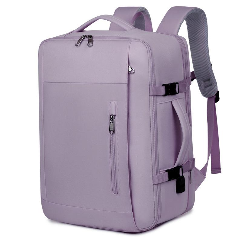 

TS JYL laptop bag,Women s Large Travel Backpack Multi-functional Laptop Outdoor Casual Men s Bag OneSize фіолетовий