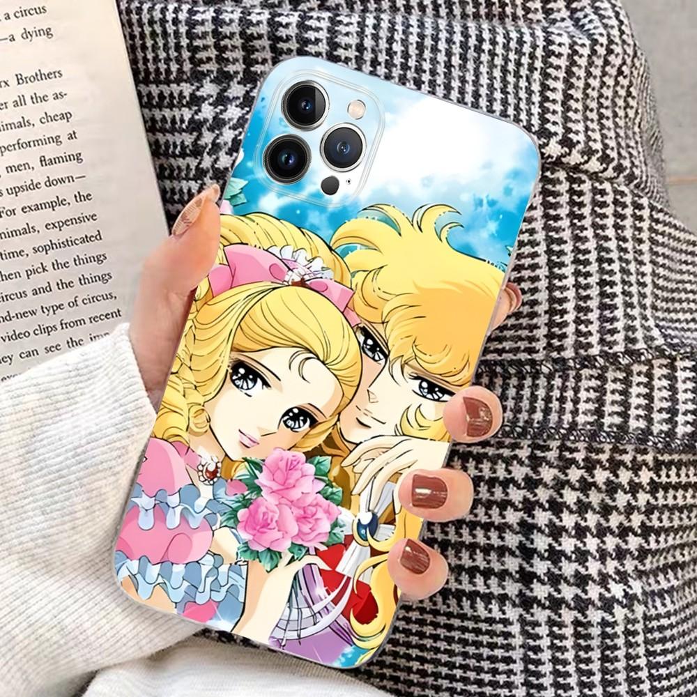 The Rose Of Versailles Phone Case For iPhone 15 14 11 12 13 Mini Pro XS Max Cover 6 7 8 Plus X XR SE 2020 Funda Shell