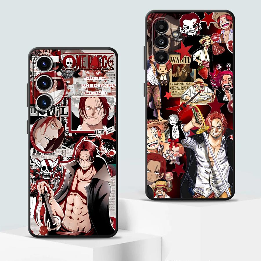 Case for Samsung Galaxy A32 A23 A53 A24 A55 A26 A72 A51 A73 A41 A22 A52 A35 A36 A25 A71 Black Soft Phone Cover One Piece Ace Art