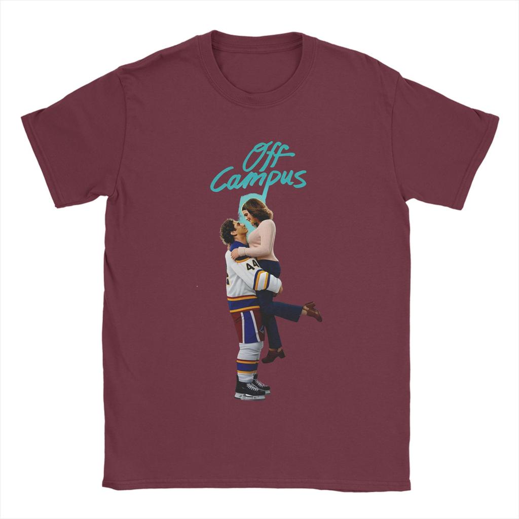 Off Campus Unisex Unisex T Shirt Hockey Rounisexce Movie Casual Tee Shirt Short Sleeve Crewneck Tshirts 100 Cotton Summer Clothes