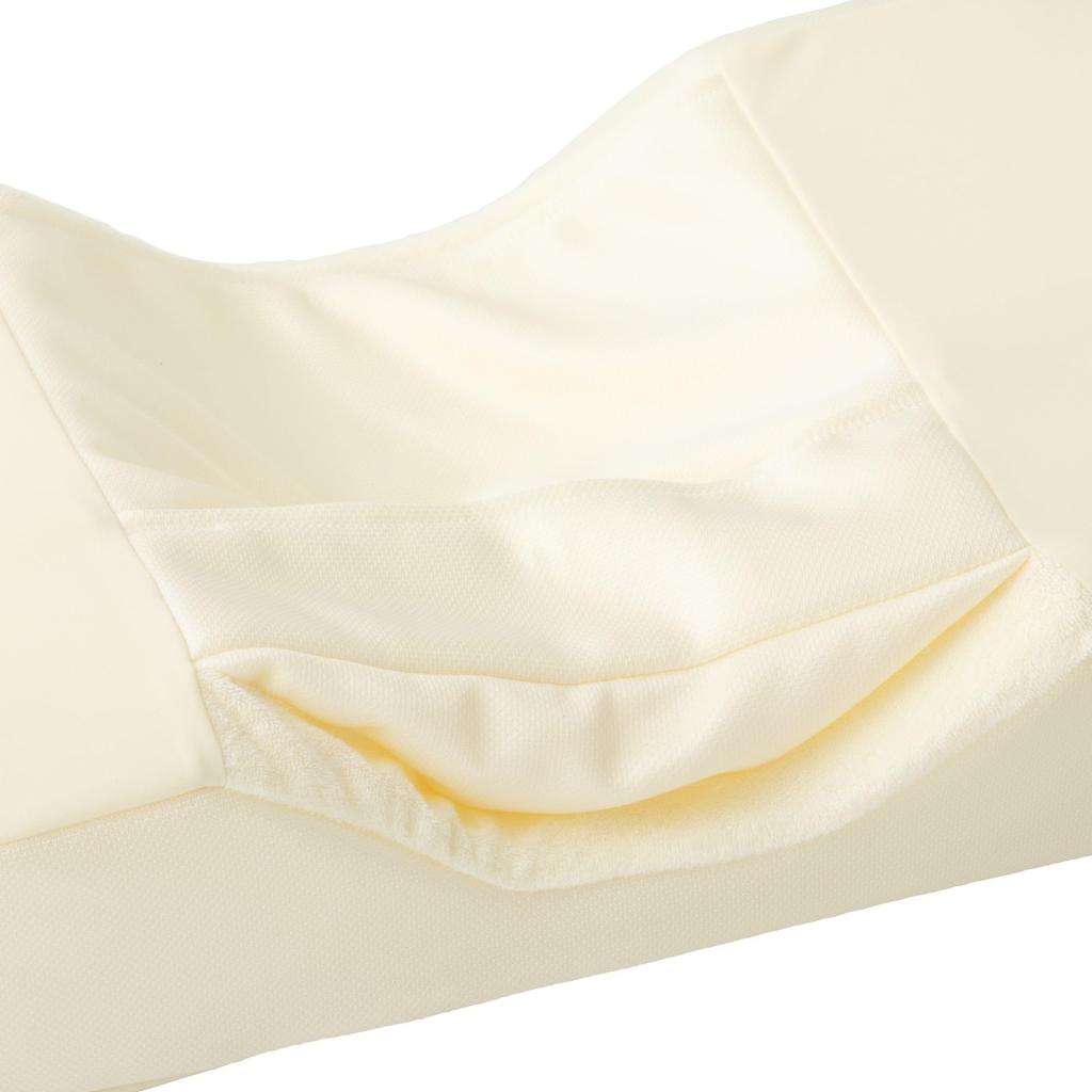 GSP Pillow Light Beige Width 64 x Depth 30 x Height 10cm Guspy Body Height Adjustment Made of Urethane