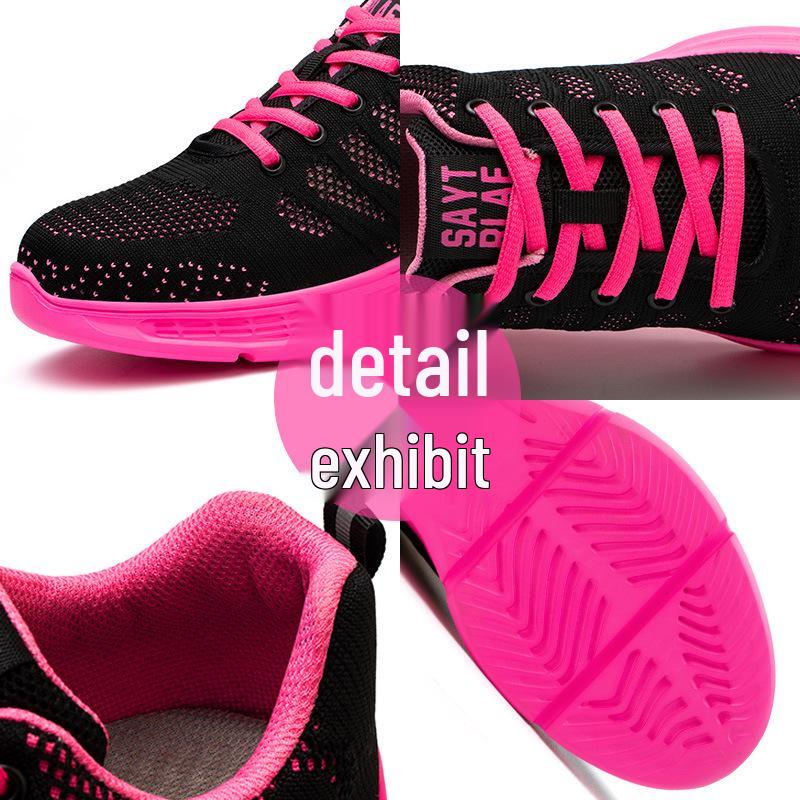 Women's Lightweight Steel Toe Safety Shoes with Kevlar Sole, Anti-Smash, Anti-Puncture, Wear-Resistant, Fashionable Small Sizes.