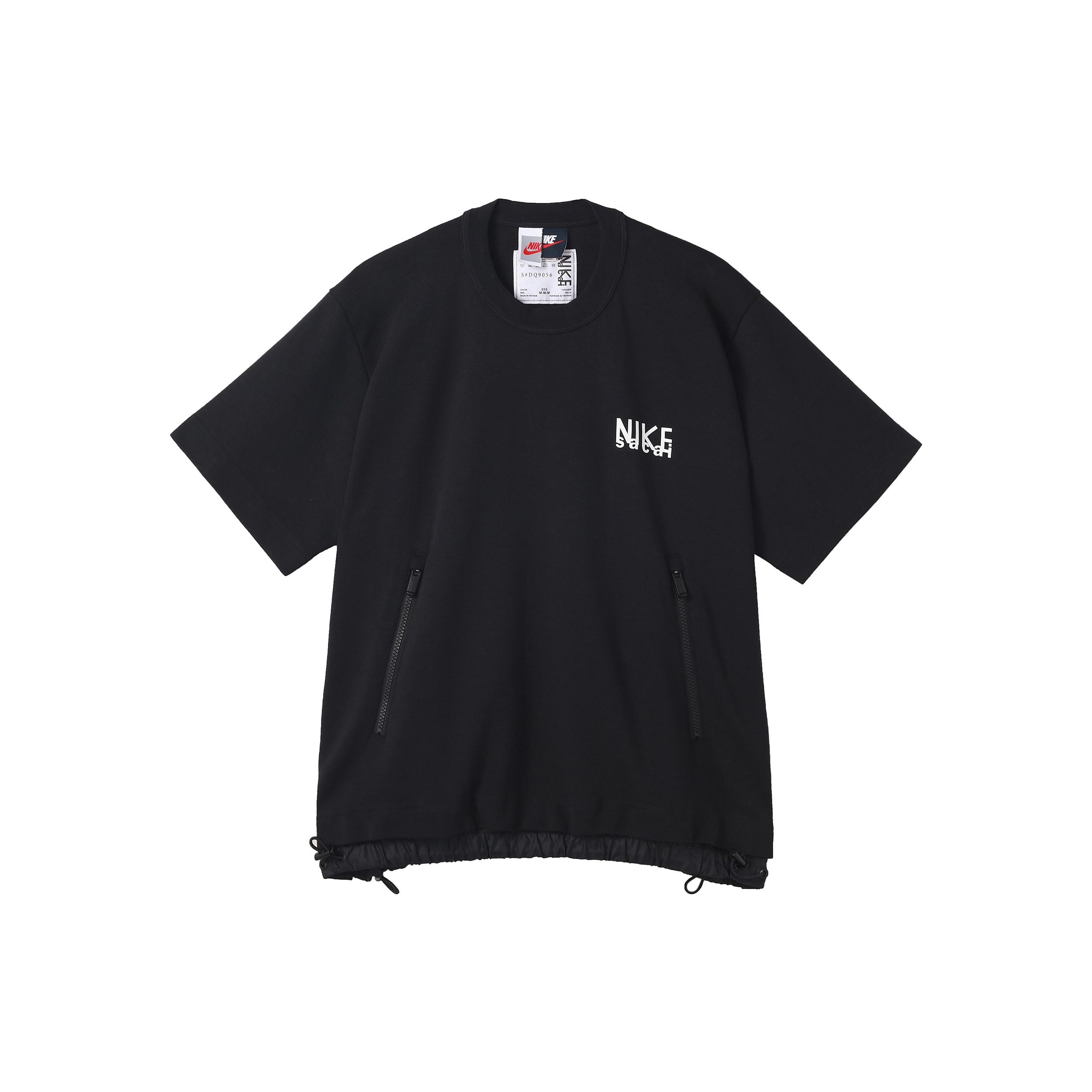 Мужская футболка Nike x sacai NRG с логотипом Черная DQ9056-010 XS