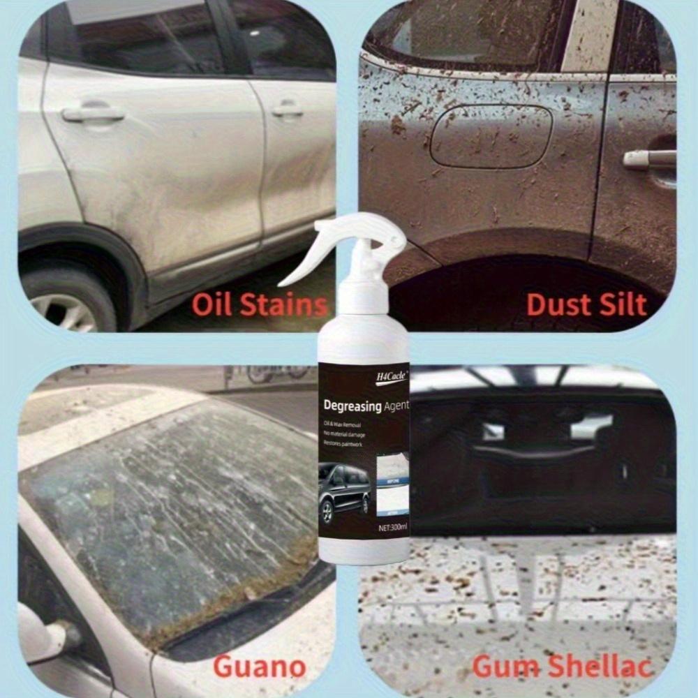 Car Paint Degreasing Agent Crystal Plating Grease Removal Residual Wax Shellac Bird Droppings Stains Oil Removal Car Paint Stain Remover