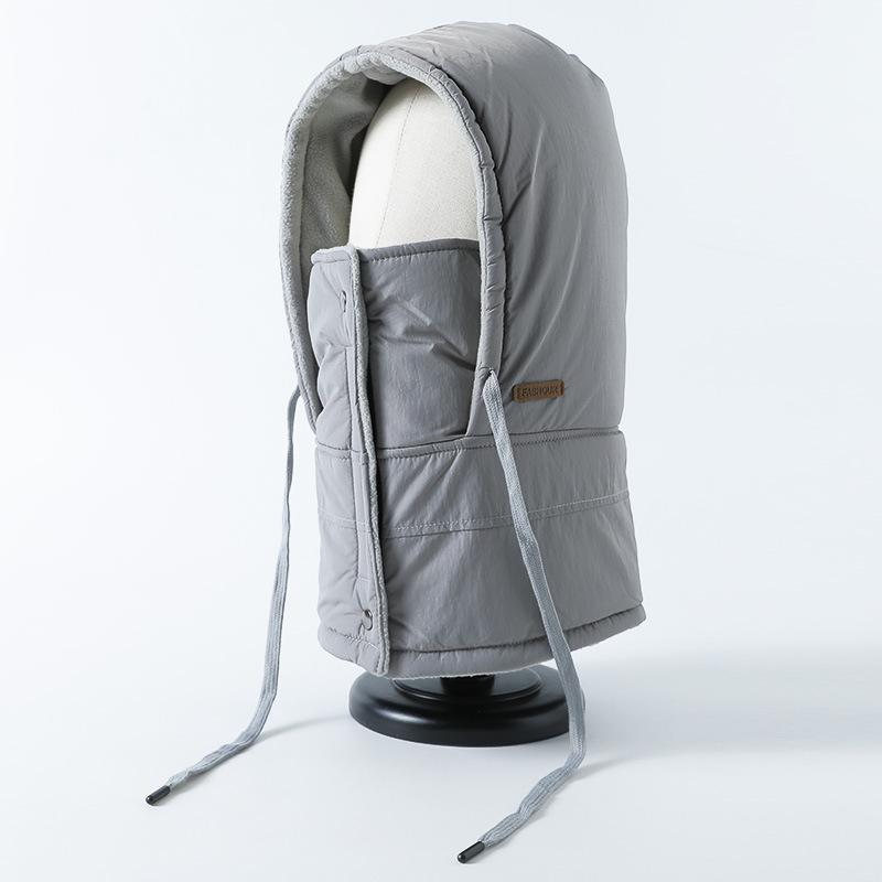 New scarf one-piece winter windproof velvet cycling child face protection warm windproof ski cap