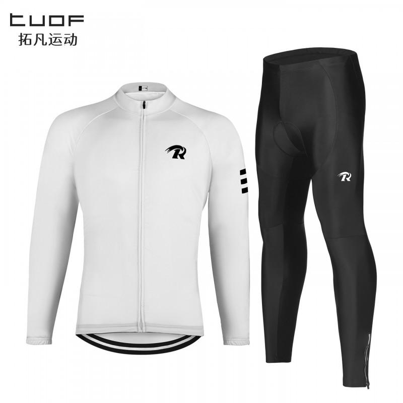 Men Women Cycling Jersey Set Long Sleeve Breathable Quick Dry Bike Riding Outfit Mountain Road Bikes