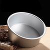 3Pcs/Set 2Inch Cake Baking Pan Useful Removable Bottom Aluminum Alloy Lightweight Round Cheesecake Pan