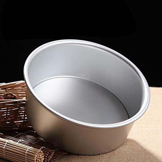 3Pcs/Set 2Inch Cake Baking Pan Useful Removable Bottom Aluminum Alloy Lightweight Round Cheesecake Pan