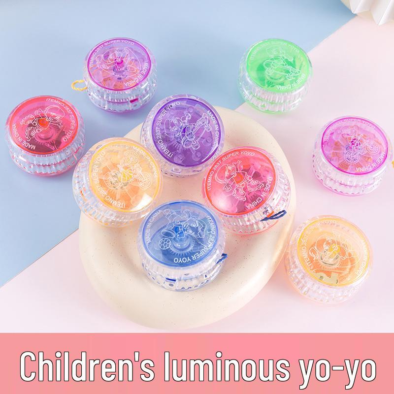 Luminous String-Pulling Yo-Yo: Educational Toy for Children
