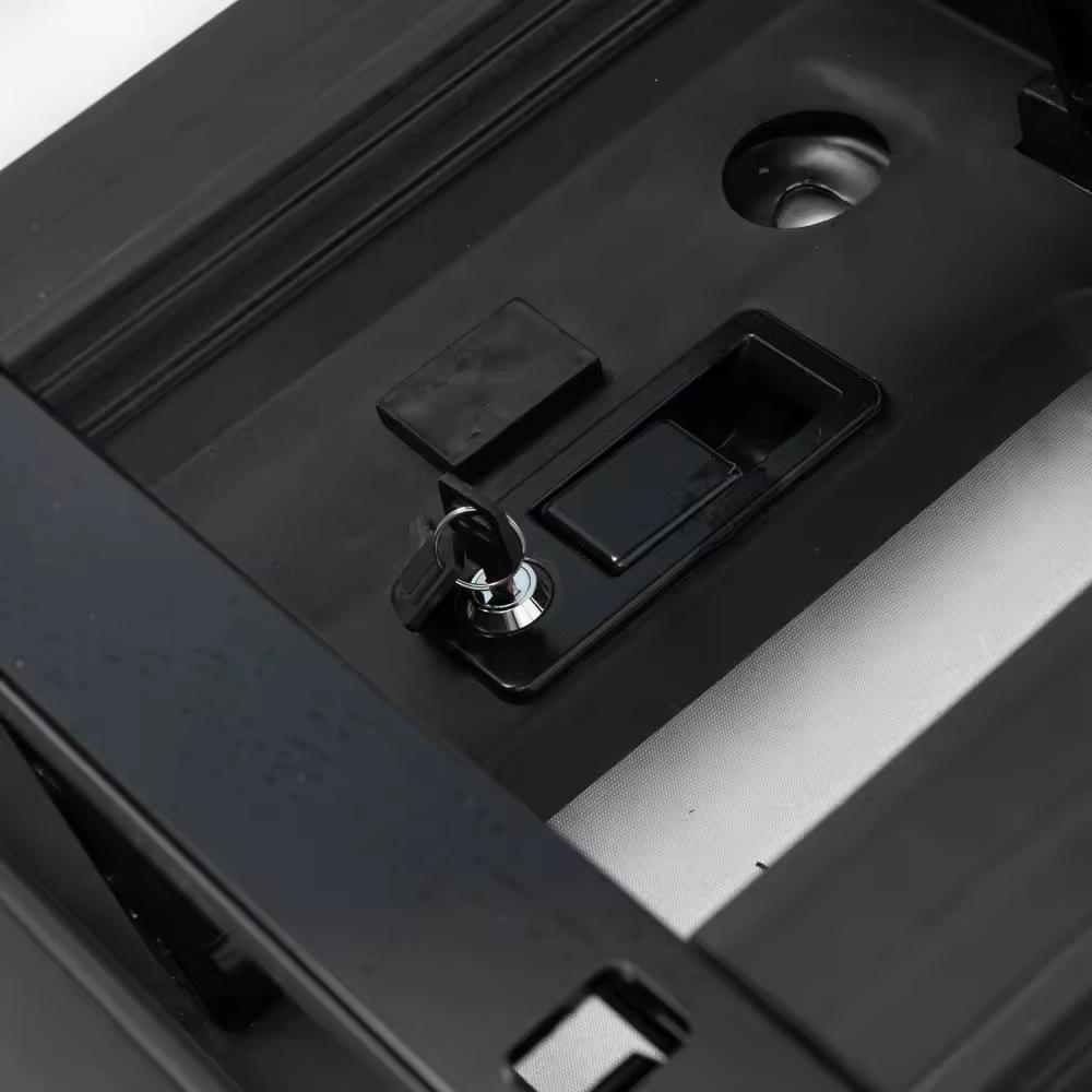 Ladder Compatible with Jetour Traveller in Black and Silver