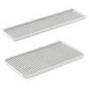 Water Draining Tray Double Layer Quick Dray Ventilation Design Modern Detachable Vegetable Fruit for Home