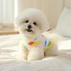 Summer Leisure Style Dinosaur Pattern Suspender Small Dog Pet Vest Clothing Model 146