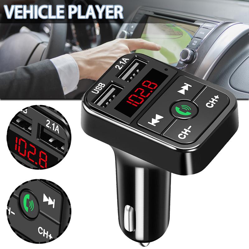 

PDTO Wireless 5.0 Автомобильный FM-передатчик MP3-плеер Радио 2 USB-адаптер для зарядного устройства