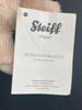 [USED] Old Steiff Teddy Bear Plush Keychain Beige with Paper Tag