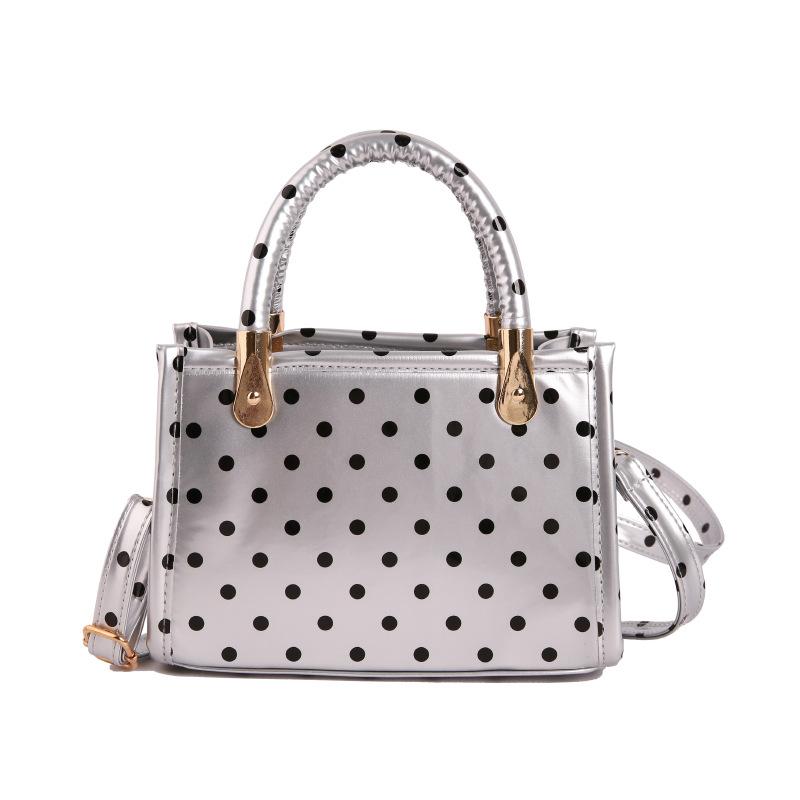 Fashion Polka Dot Small Square Crossbody Bag For Women Casual Daily Commute Shoulder Bag
