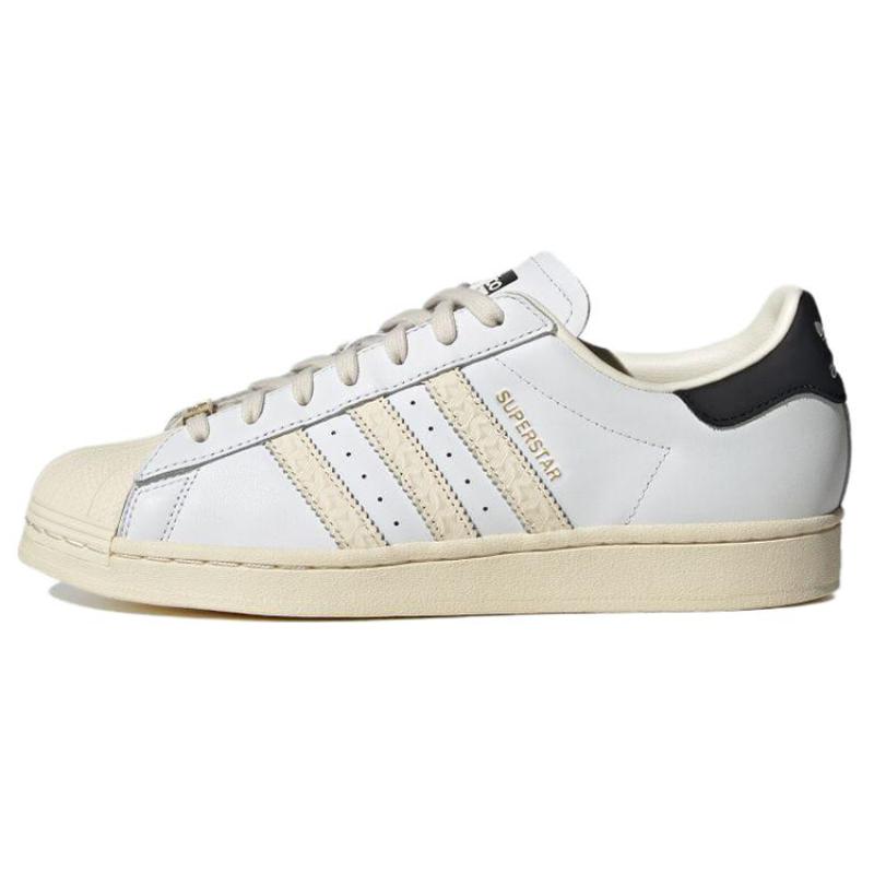 Adidas Superstar 'Debossed Stripes Wonder White Black' Sneakers ID4675