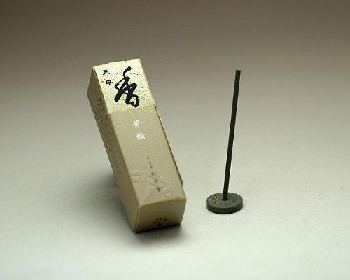 Meiko Horin Shoyeido Incense, Horin Tenpei ST, 20 sticks, with simple incense holder, #210523
