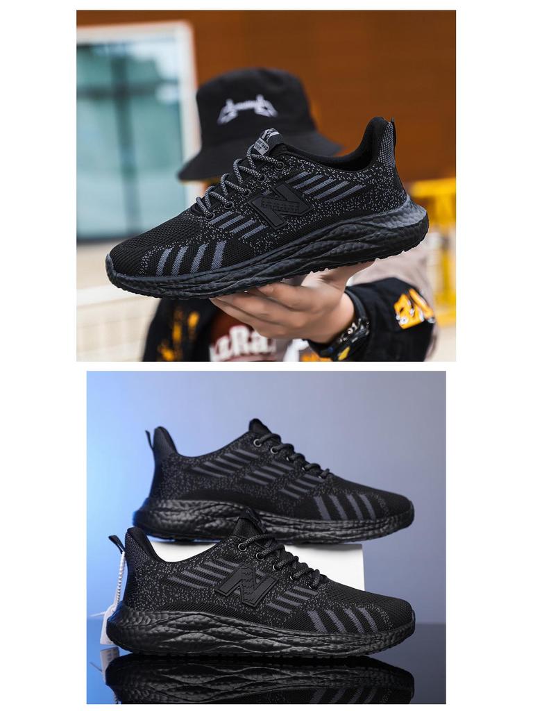 Frühling/Sommer 2025 Flyknit Mesh Sportschuhe - Leicht, Atmungsaktiv, Unisex Laufschuhe