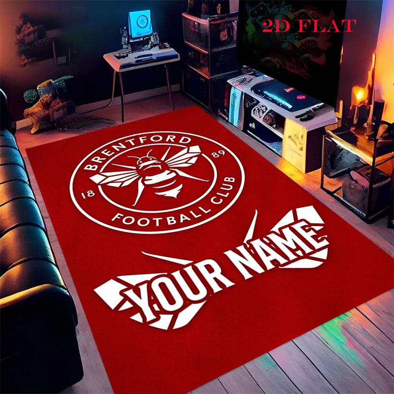 Custom Brentford Carpet Rug for Living Room Bedroom Home Sofa Decoration,Kids play Nonslip Floor Mat