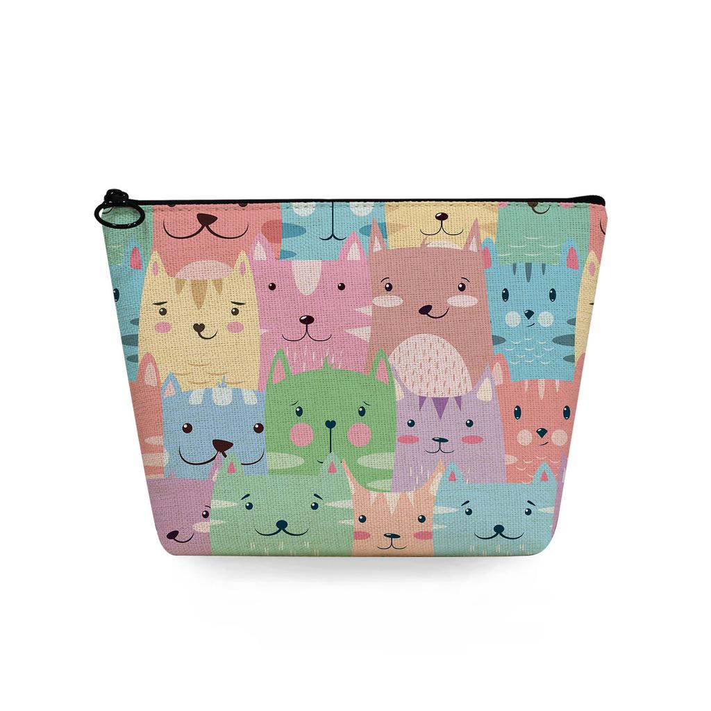 Women Animal Print Cosmetic Bag Toiletries Organize Travel Storage Case 6709