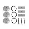 3pcs Cummins Billet Aluminum Freeze Plug Kit Replacement for DODGE Diesel 5.9L 12v 24v 89 07