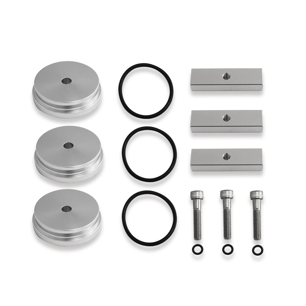 3pcs Cummins Billet Aluminum Freeze Plug Kit Replacement for DODGE Diesel 5.9L 12v 24v 89 07