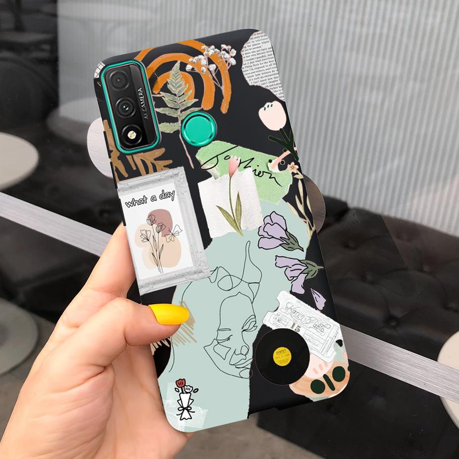 For Huawei P Smart 2020 Phone Case Lovely Printing Jelly Silicone TPU Soft Cases For Huawei P Smart 2020 POT-LX1A Funda