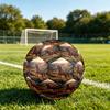 1pc Horse Wildflowers Theme Soccer Ball Football, Size 5, Lightweight PVC, Durable Outdoor Training Soccer Ball, Gift M61417