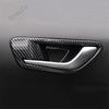Dashboard Panel Strip / Pillar A Air Outlet / Water Cup Cover Trim Carbon Fiber Accessories For Hyundai Tucson NX4  -