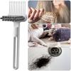 2 in 1 Hair Brush and Comb Cleaner with Ergonomic NonSlip Handle for Salon Home and Pet Hair Removal