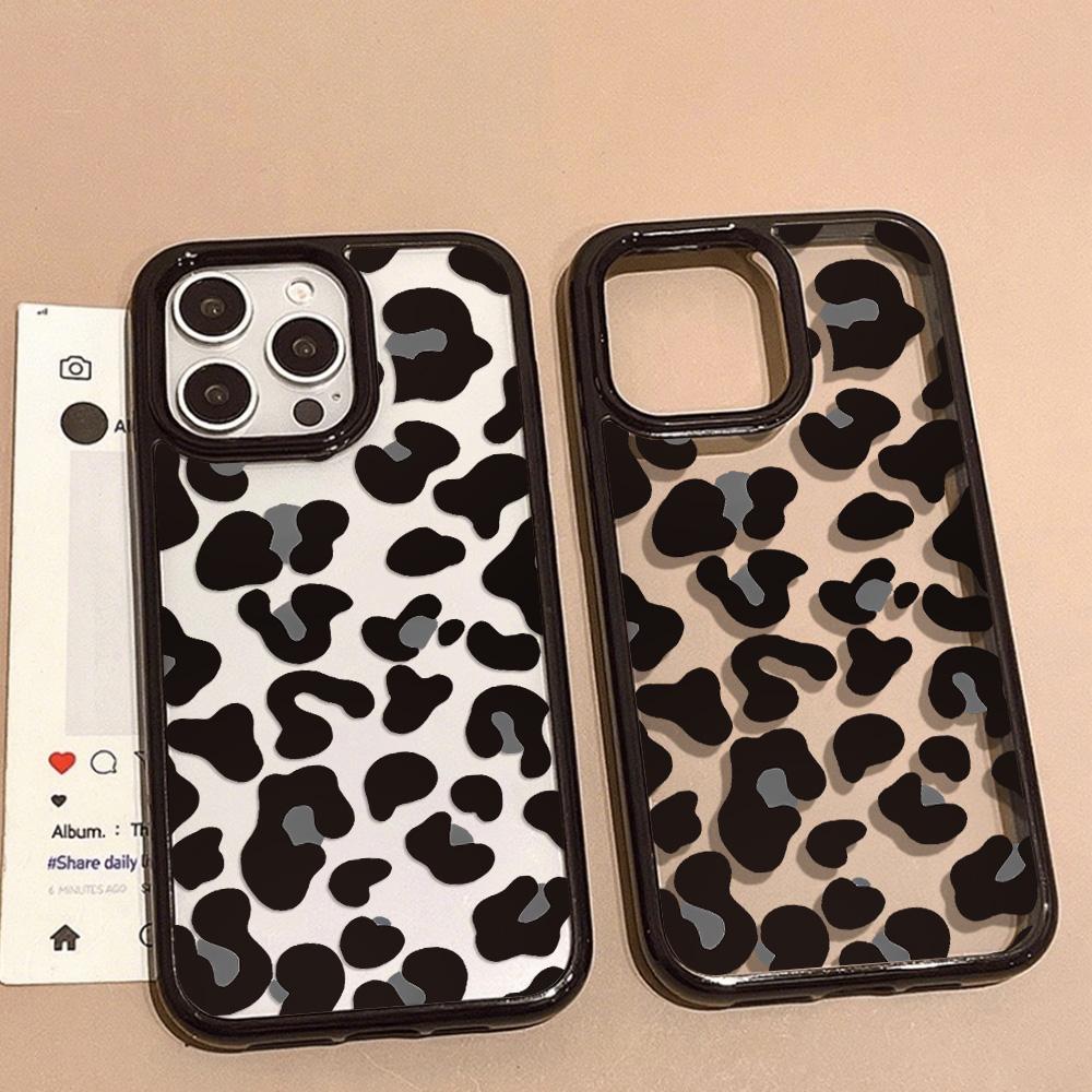 Acrylic Phone Case for iPhone 11 12 13 14 Pro 12 14 16 Pro Max for Samsung A16 A36 A56 S24 FE High-quality Painted Anti-fall Mobile Phone Case