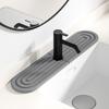 Faucet Mat for Kitchen Sink  Long Diatomite Fast Drying Stone Sink Tray, Super Absorbent, Faucet Splash Guard for Bathroom Counter