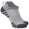 5 Paar Herren Outdoor Laufhandtuch Unterseite Mesh Atmungsaktiv Schnelltrocknend Badminton Wandern Sportsocken