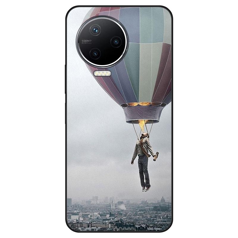 Dla infinix Note 12 Pro 4G X676B etui z miękkiego silikonu tylna okładka Cartoon etui na telefon moda