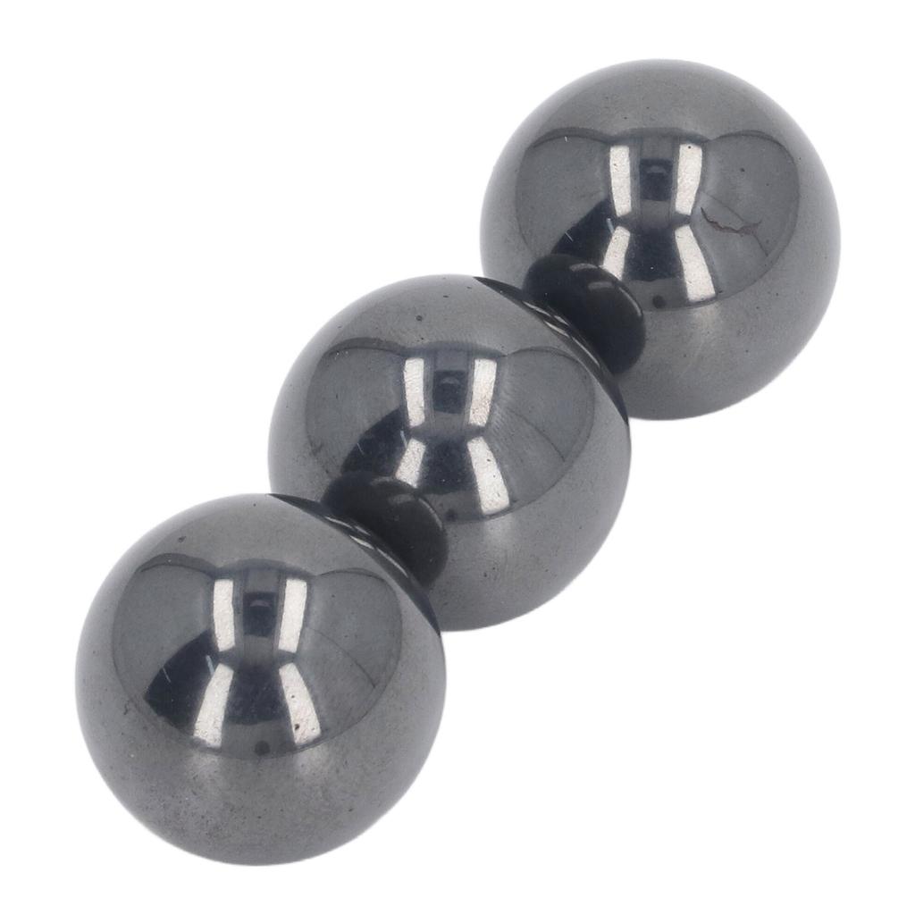 15PCS 25mm Spherical Magnets Ferrite Black Magnetic Stone Balls for Adults Stress Relief Office Desk Toys