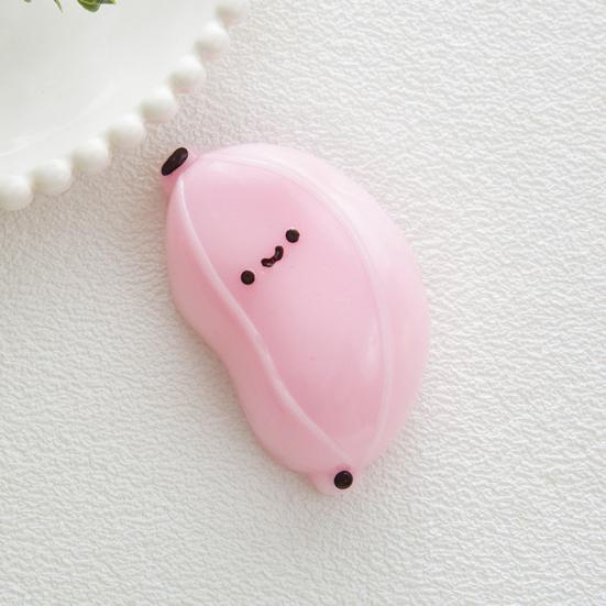 Brinquedo de Apertar Banana Desenho Animado Simulado Elástico Rebote Lento Banana Sorridente Fidget Toy Portátil Formato de Fruta Simulada Brinquedo Sensorial