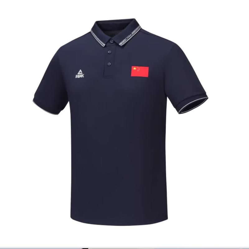 Peak Men s National Team Polo T-shirt TF638687 2XL