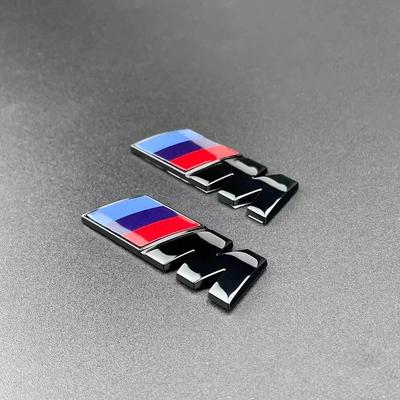 3D ABS M Badge Car Styling Body Rear Trunk Decor Sticker Car Modification Accessorie For M Power Performance M3 M5 X1 X3 X5