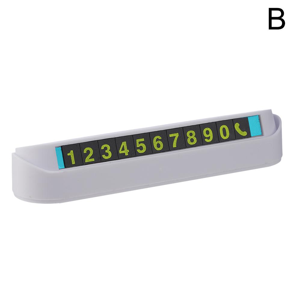 Auto Car Truck Parking License Plate Temporary Stop Car Card Parking Car Phone In Card Number Phone Plate Temporary Number Y4N4