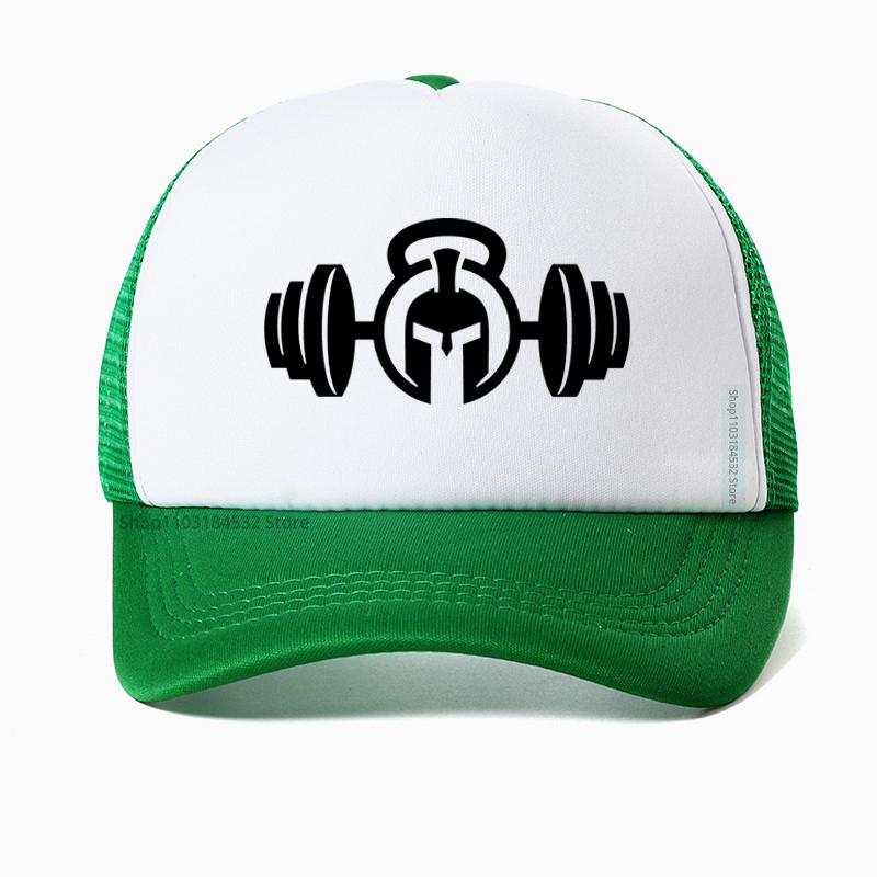 Classic Cotton Powerhouse Gym Baseball Cap Unisex Women Adjustable Fitness Building Muscle Spartan Dad Hat