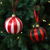 6 Pieces Christmas Ball Ornaments Charm Pendants Tree Hanging Decorations