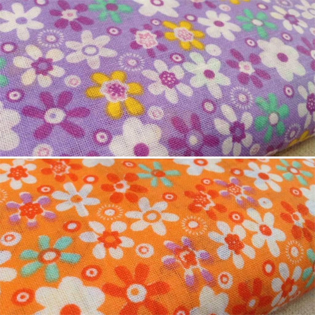 X iikuru Cut Kvetinový Štýlový Japonská Látka Y425 [50cm 50cm] Látka, Potlač, Látka, Odrezky, Kvety, Remeslá, Patchwork, Súprava, Ručne vyrobené,