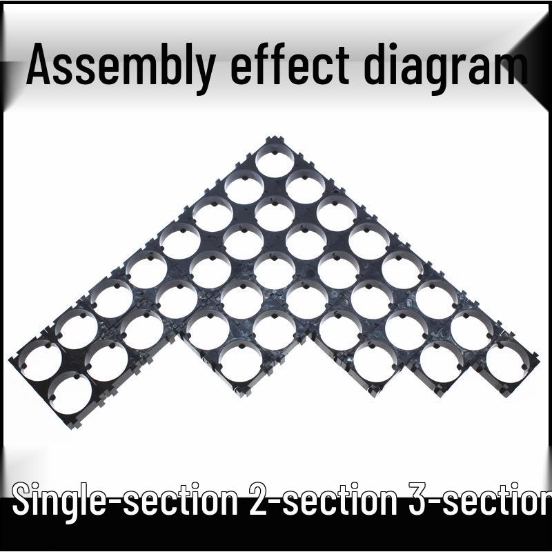 Lithium Battery Pack Holder for 18650/21700/26650/32650 Cells
